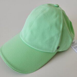 NWT LULULEMON SCGL Green LTWT Adjustable Closure Women's F&F Run Hat OS